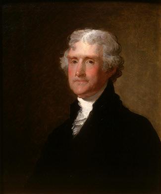 Gilbert Stuart Thomas Jefferson